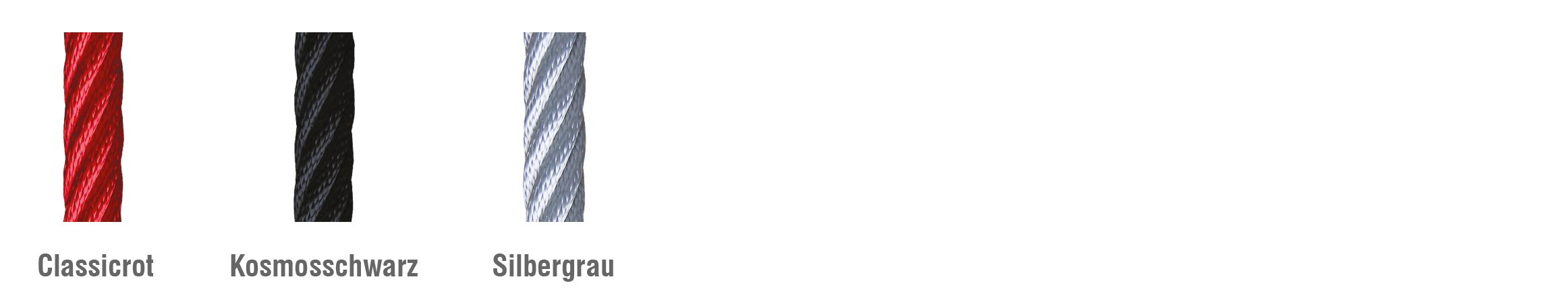 Farbwahl Seilfarben