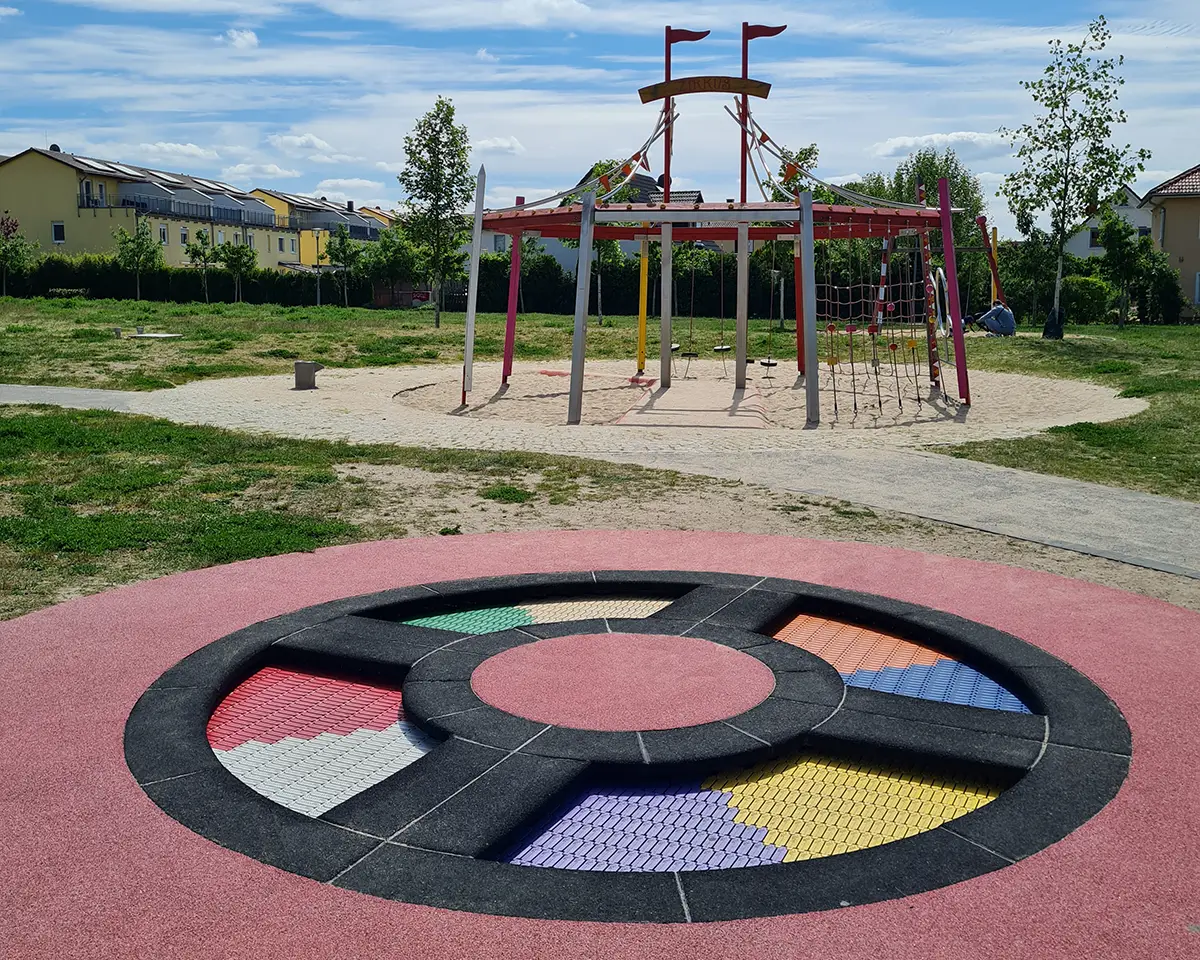Trampolin modutramp® circle 90 - Stadtgarten Biesdorf