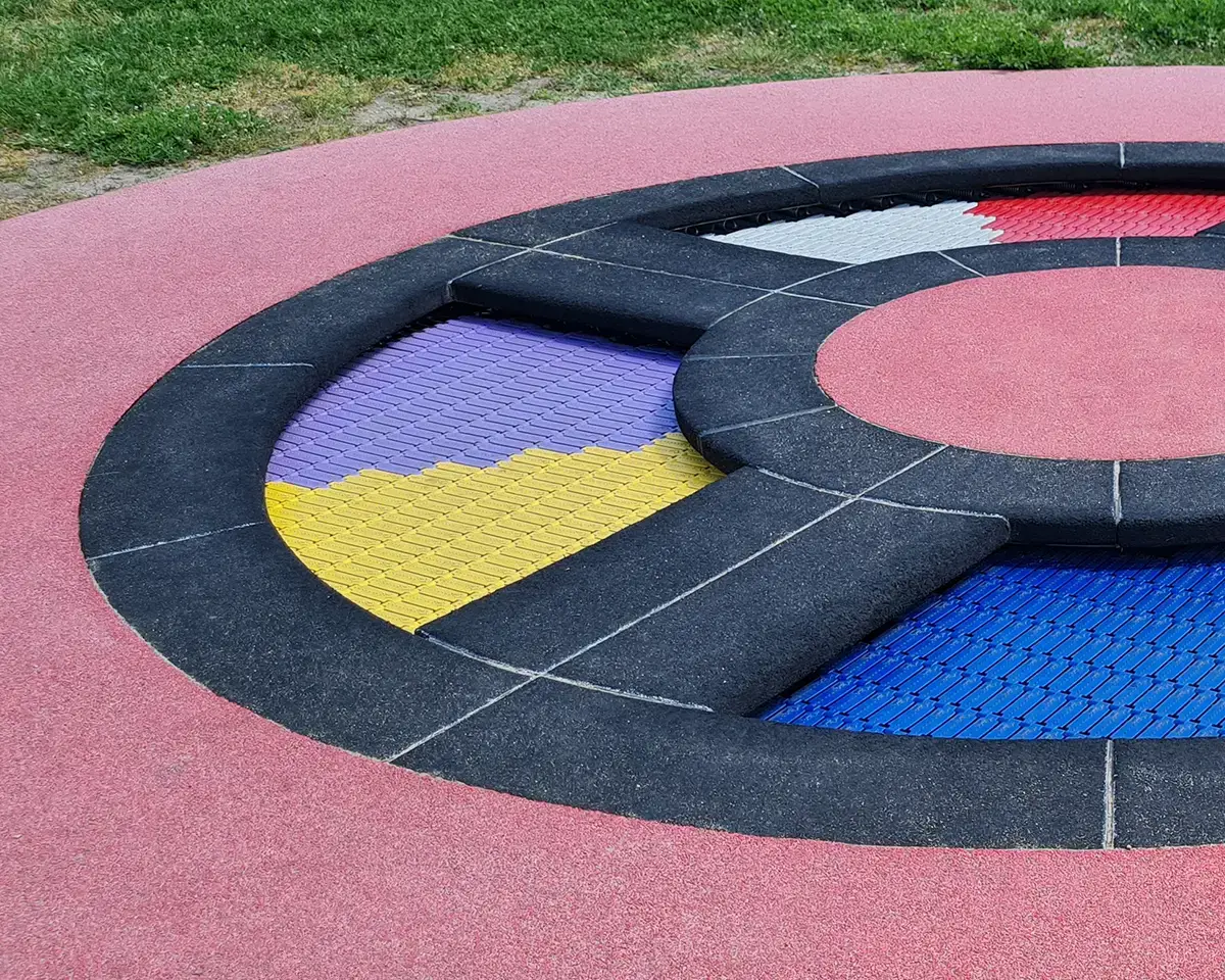 Trampolin modutramp® circle 90 - Stadtgarten Biesdorf