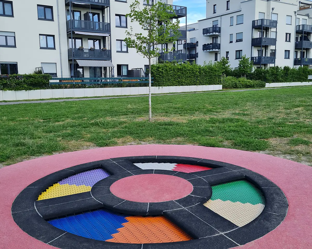 Trampolin modutramp® circle 90 - Stadtgarten Biesdorf