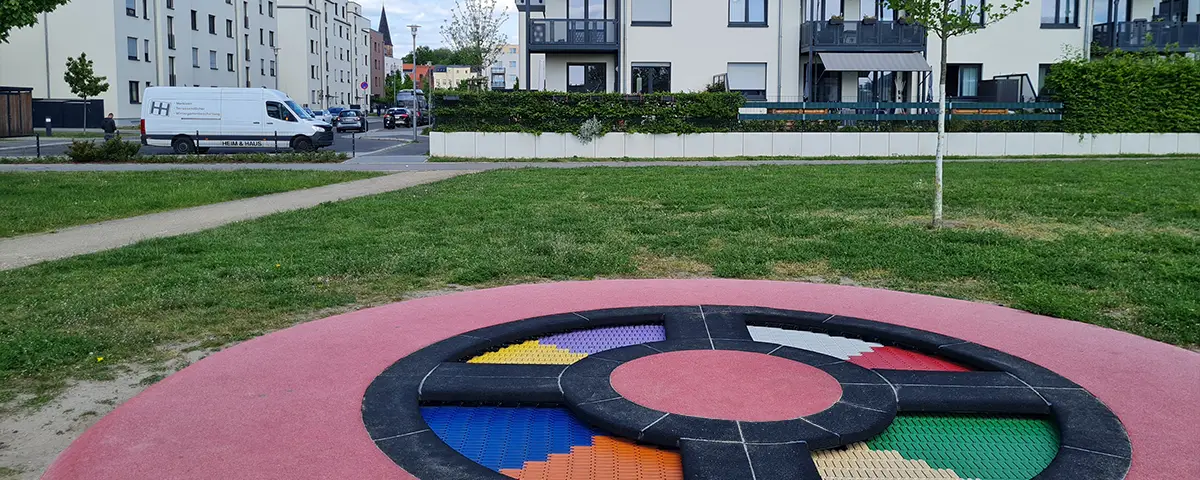 Trampolin modutramp&reg; circle 90 - Stadtgarten Biesdorf