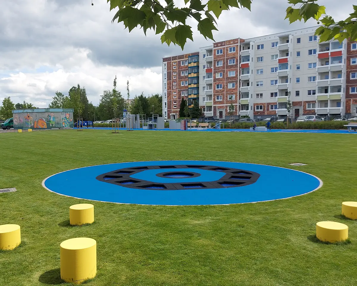 Trampolinkombination Bürgerpark