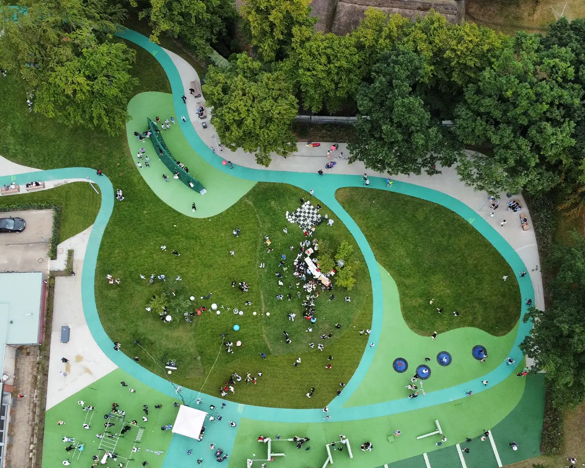 Trampolinkombination - ParkSport Lurop
