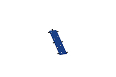 Climbing wall rectangular